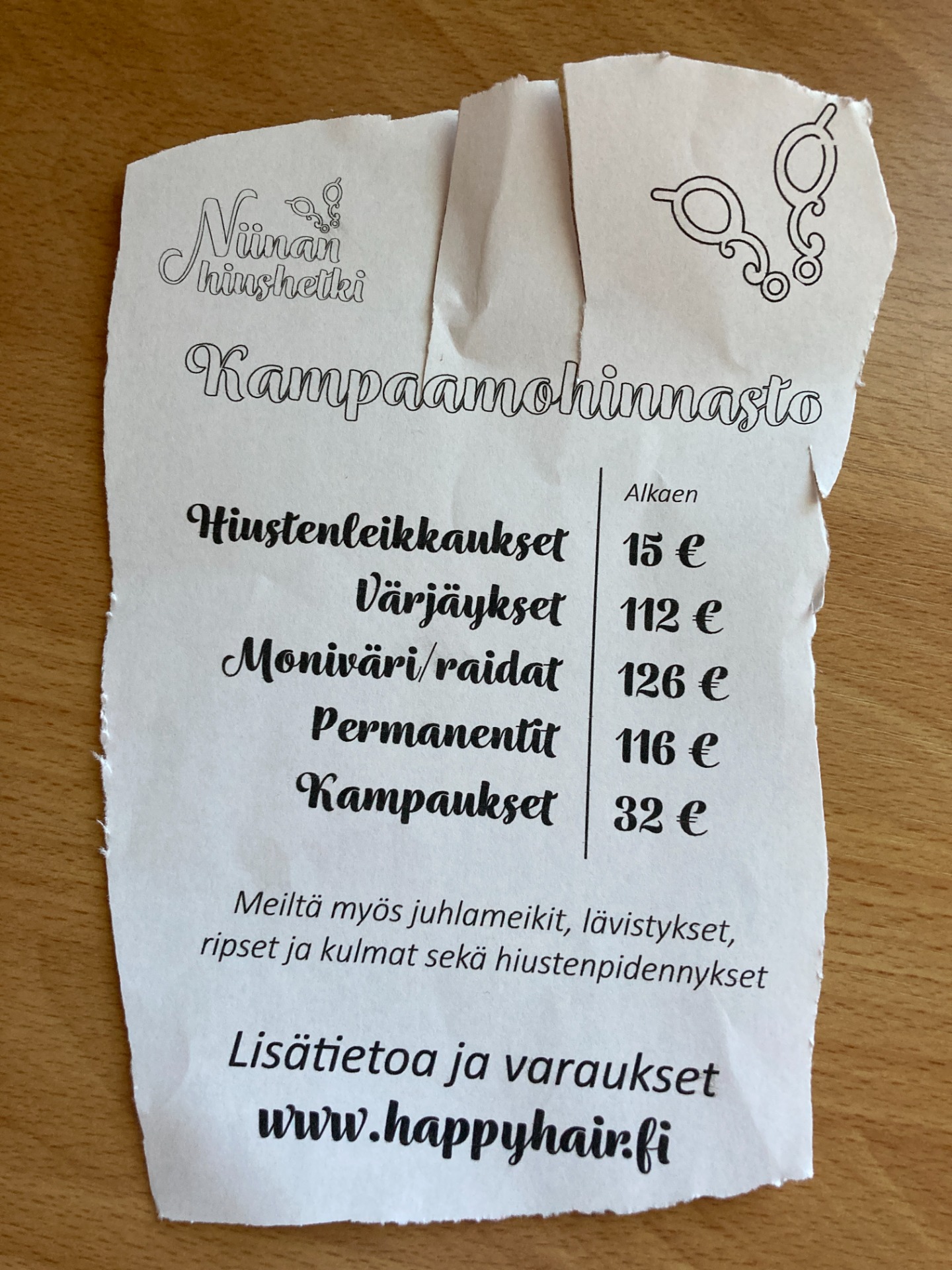 4 - vuotiaan näkemys esitteestä